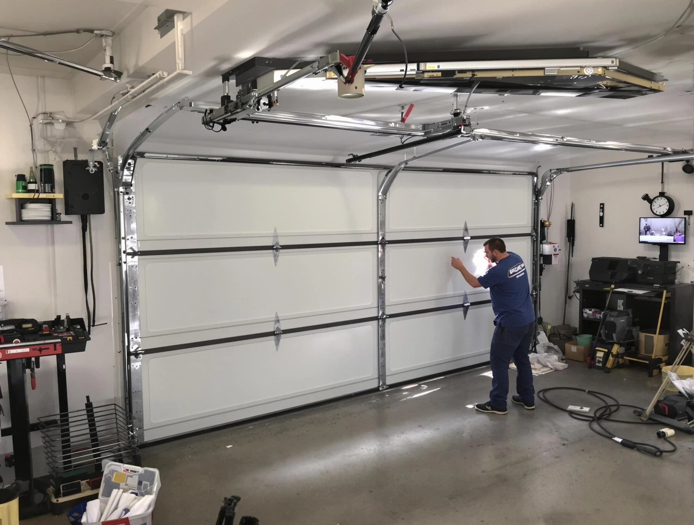 Professional garage door repair service by Brentwood Garage Door Repair in Brentwood
