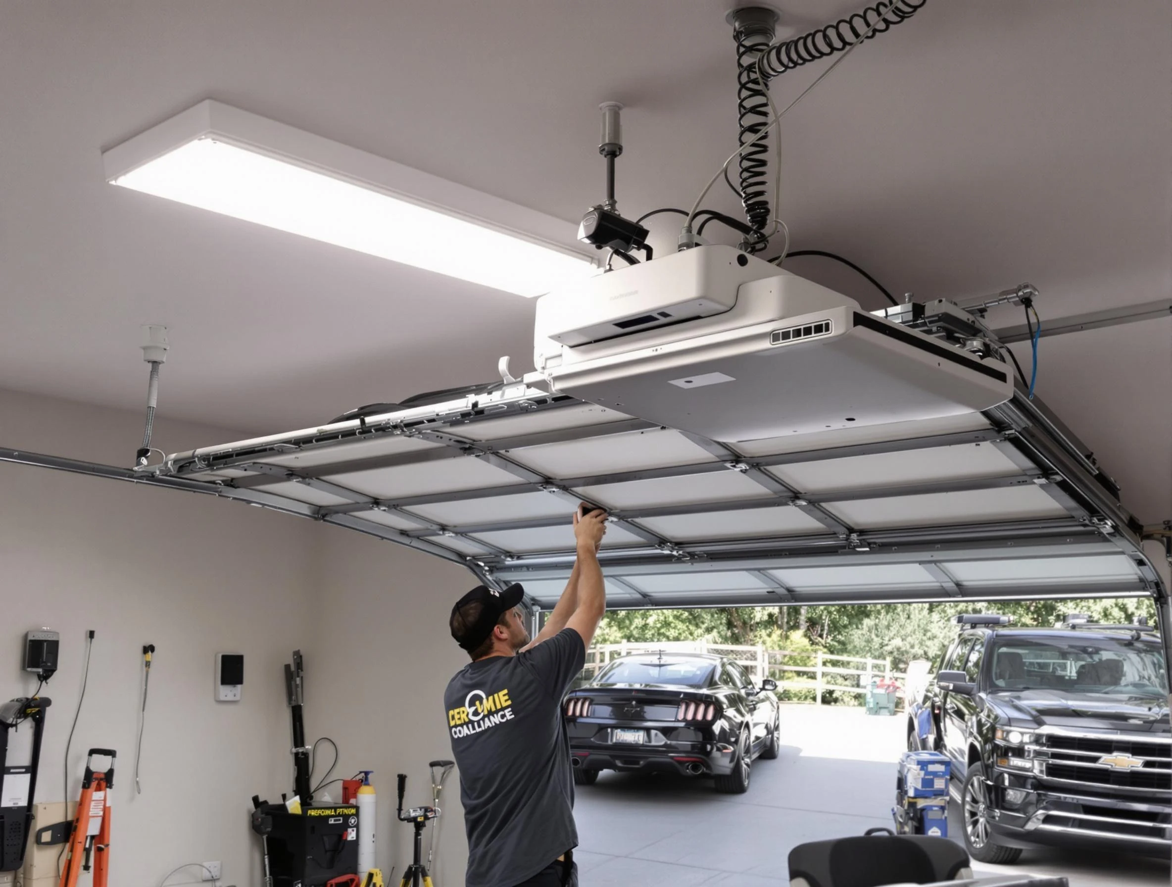 Garage Door Opener Installation in Brentwood